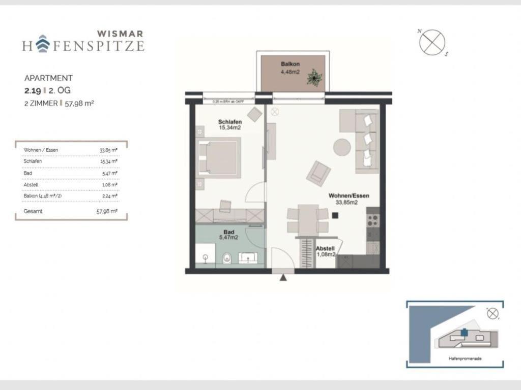 Hafenspitze App 19 Apartment